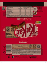 Nestlé klassiske chokoladebarer, sprøde mælkechokoladestænger, pakke med 48 (24 x 41,5 g)