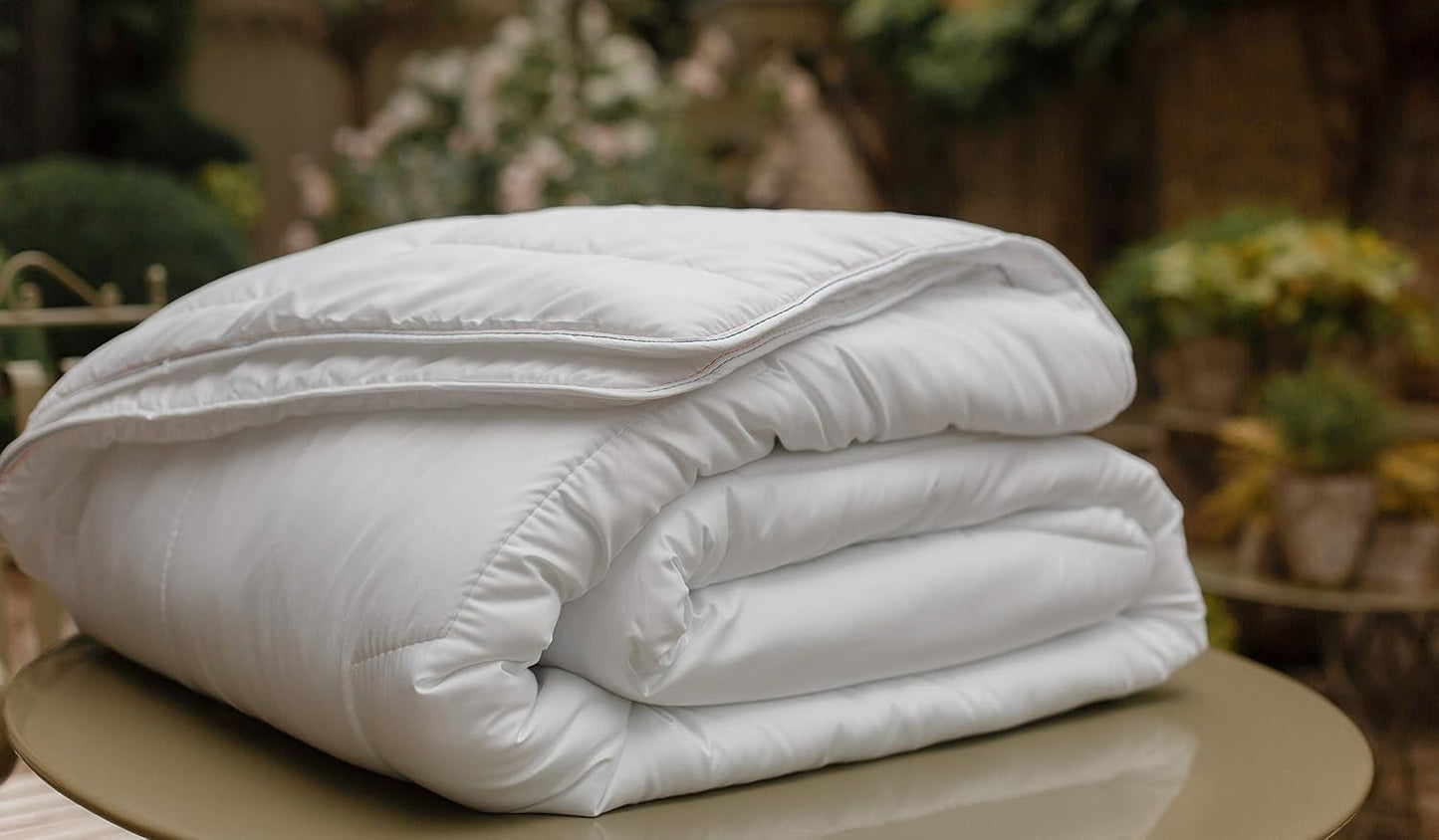 Termoregulerende quilt, Tempereret, 240 X 220 Cm, Sved, Optimal ventilation, 100% bomuld, Percale, Fresh Feel, Franske Quilts og quilts Naty Shop