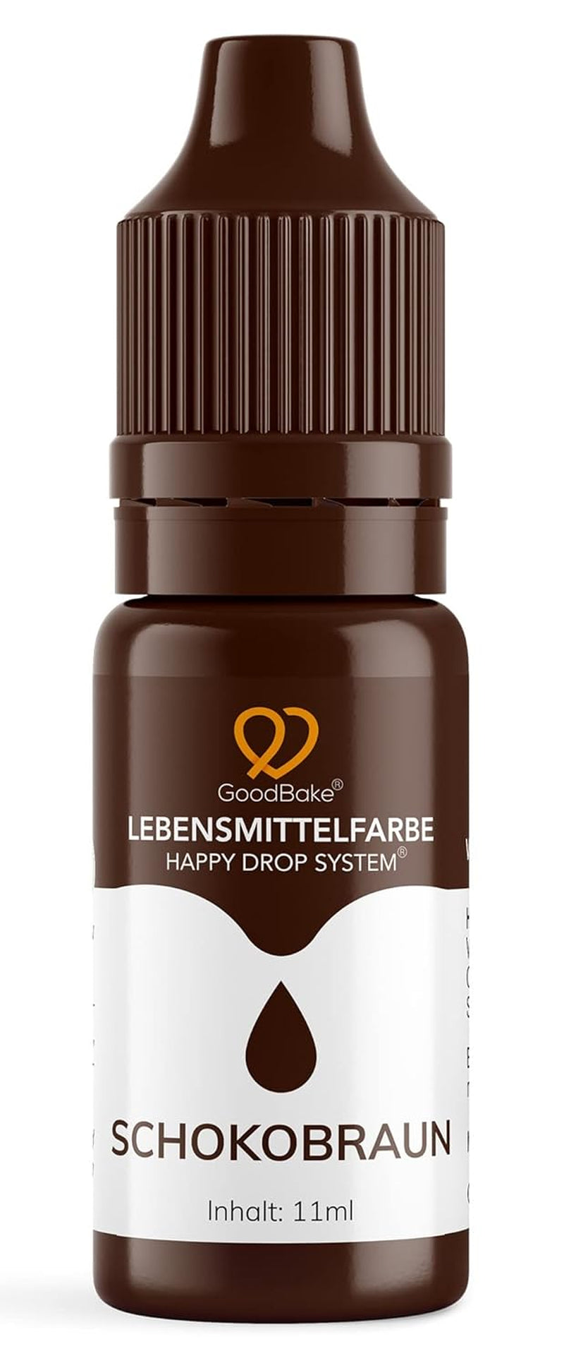 Goodbake Pink Food Coloring (11ml) - Intens Food Coloring - Meget koncentreret farve - Til farvning af kager, fondant, smørcreme, drinks, slim og mange andre ting. 100% vegansk