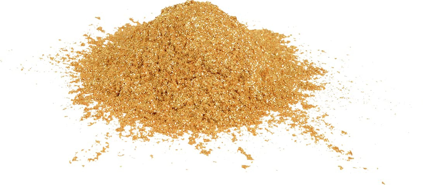 Günthart Backdecor Gold Powder - Spiselig Glitter, Madfarvepulver, Drink Glitter - Lille Glitter med Guldstøv til Bageentusiaster, 1 Pakke (1 x 7g)