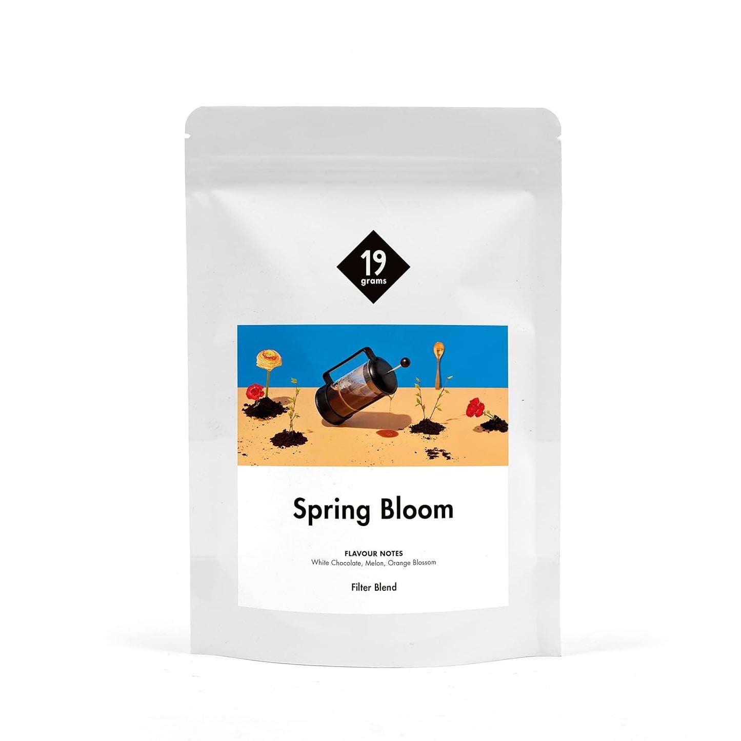 Spring Bloom Filter | 250 g fuldkorn | fair og bæredygtig | friskstegt | kaffebønner 100% Arabica | speciel kaffe | 19 gram Cafe Roastery…