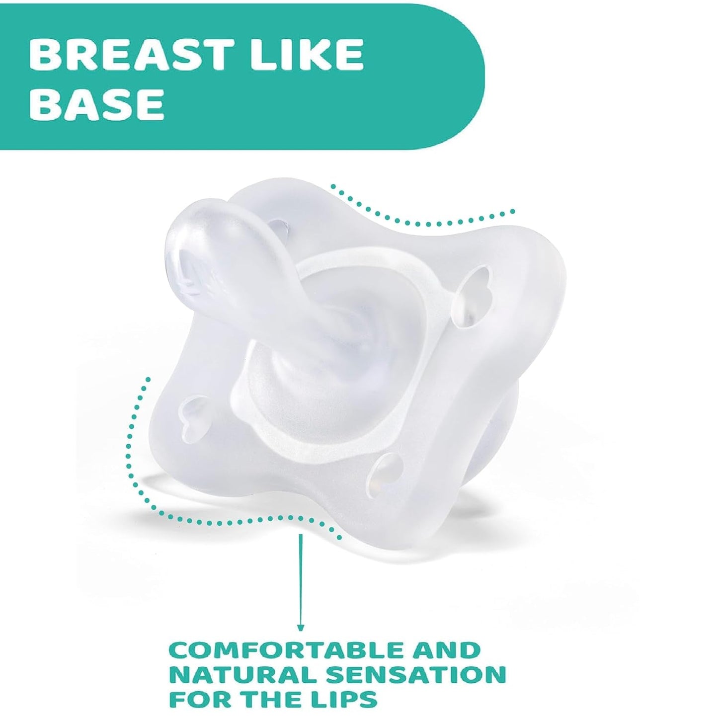 PHYSIOFORMA MINI BLØD OPHÆNGNING PURGE, LYS, 2-6M, 100% SILIKONE, 2 STK.