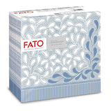 Fato - Tørre papirservietter, airlaid, tekstileffekt, pakke med 50 servietter, 40X40 foldet i 4 format, Tropicana Decor