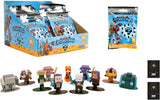 Jada Toys - Minecraft Blind Pack Nanofigs, Wave 2, Minecraft Legends Nano Metal samlerfigur, Forskellige modeller, 4 Cm, Alder 3+, Sorte Action Figurer Naty Shop Standardtitel