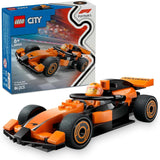 LEGO City F1 Racer med Mclaren racerbil - Formel 1 legetøjsmodel med racerbil og minifigur - lille gave til drenge og piger fra 6 år eller motorsportsfans 60442 Byggesæt Besuche den LEGO-Store Standard titel