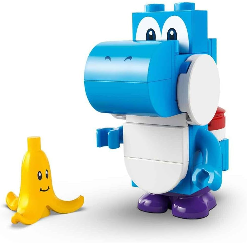 LEGO Super Mario: Mario Kart - Yoshi-cykel, Nintendo Adventure-samlesæt, gave til børn, drenge, piger og spillere på 7+, Yoshi-figursamlingssæt 72031 byggesæt Besuche den LEGO-Store