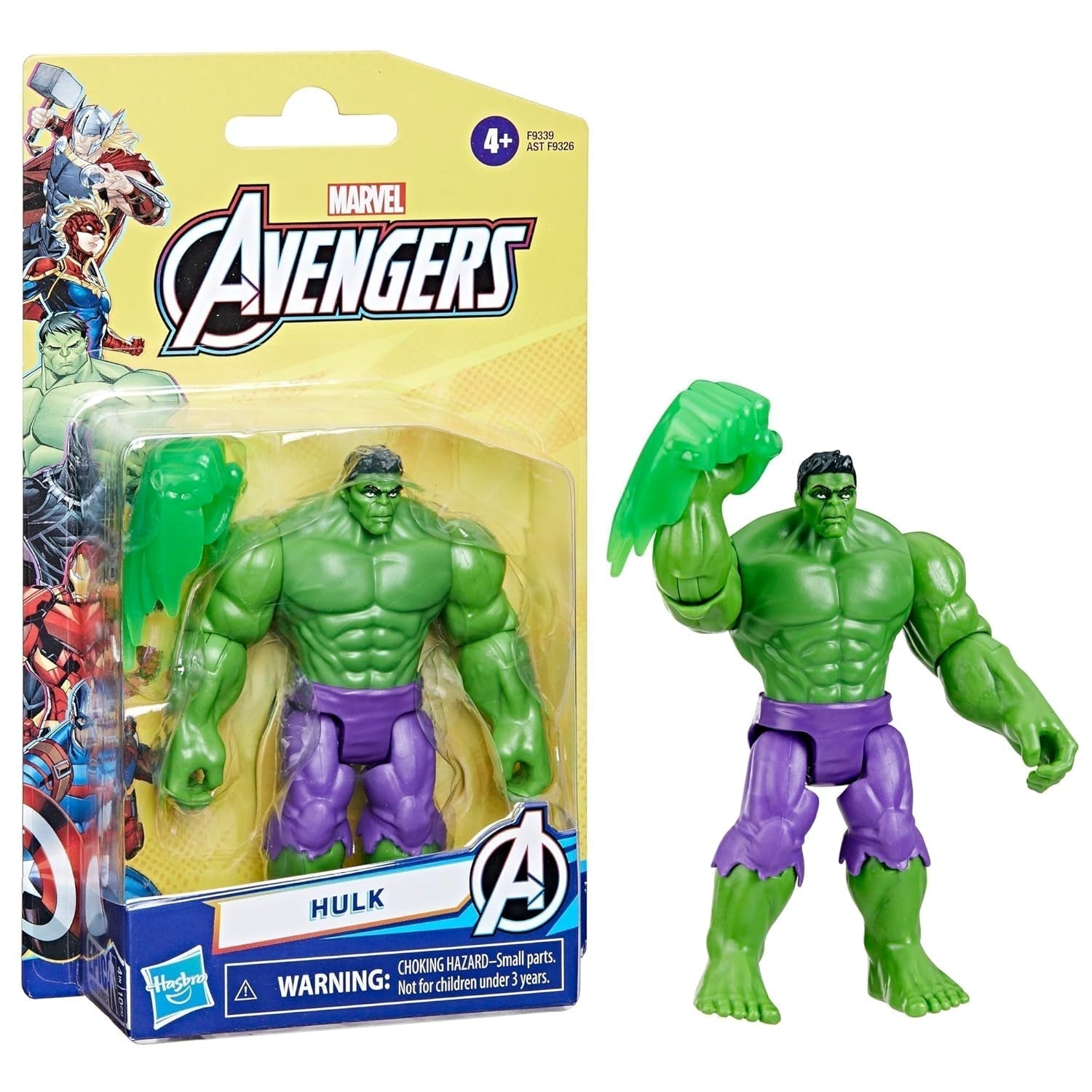 Marvel Avengers Epic Hero Series Hulk Deluxe Action Figur Actionfigurer Naty Shop