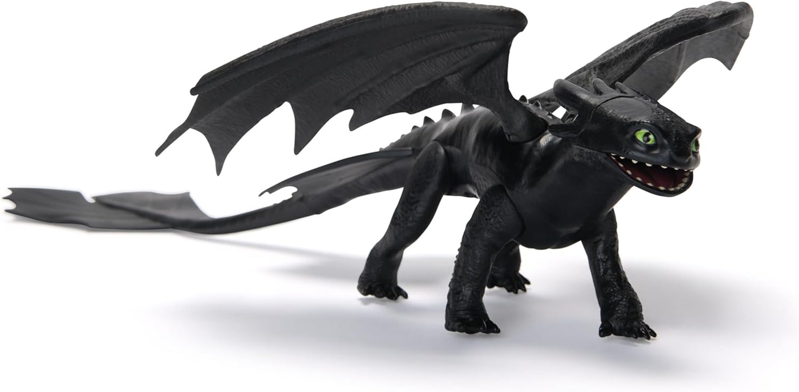 Dreamworks Sådan træner du din drage 22 cm længde Basic Dragon Tandløst figurlegetøj til børn fra 4 år og opefter Actionfigurer Naty Shop Standardtitel