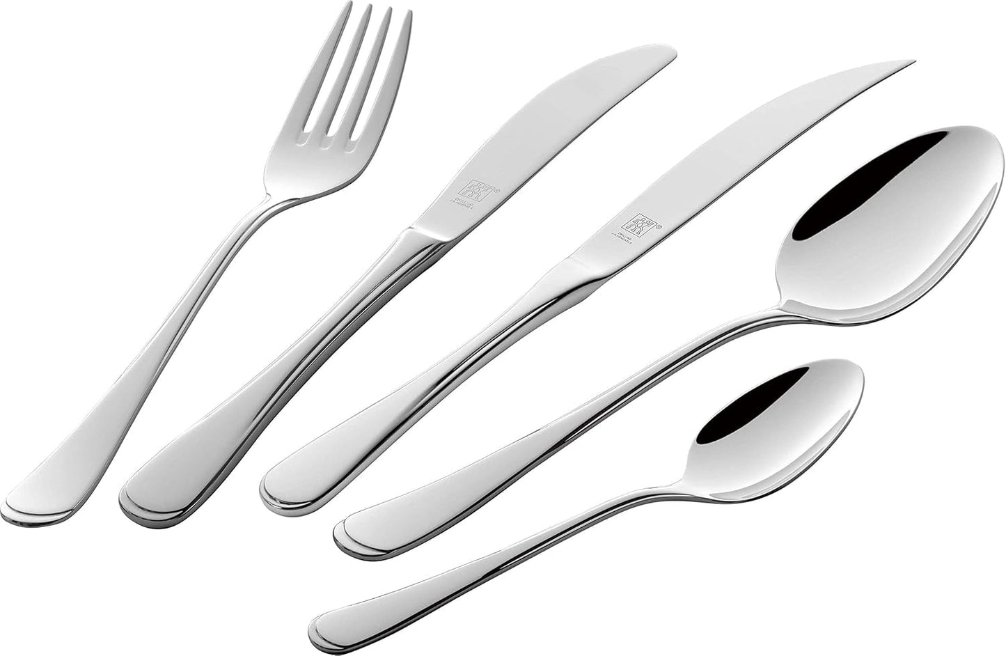 ZWILLING Nottingham bestiksæt, 72 dele, til 12 personer, rustfrit stål 18/10 Kitchen Naty Shop