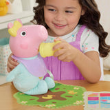 Peppa Pig 28 cm Evie Interactive Doll med 20 lyde og mange funktioner, legetøjssæt til børn fra 3 år og opefter