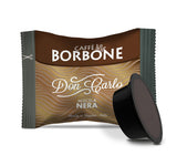 Caffè Borbone Don Carlo, Schwarze Kaffeemischung - 50 Kapseln - Kompatibel med Lavazza®* A Modo Mio®* Haushalts-Espressomaschinen