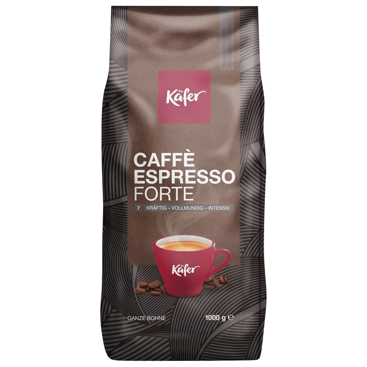 Espresso hele bønner 8 x 1 kg