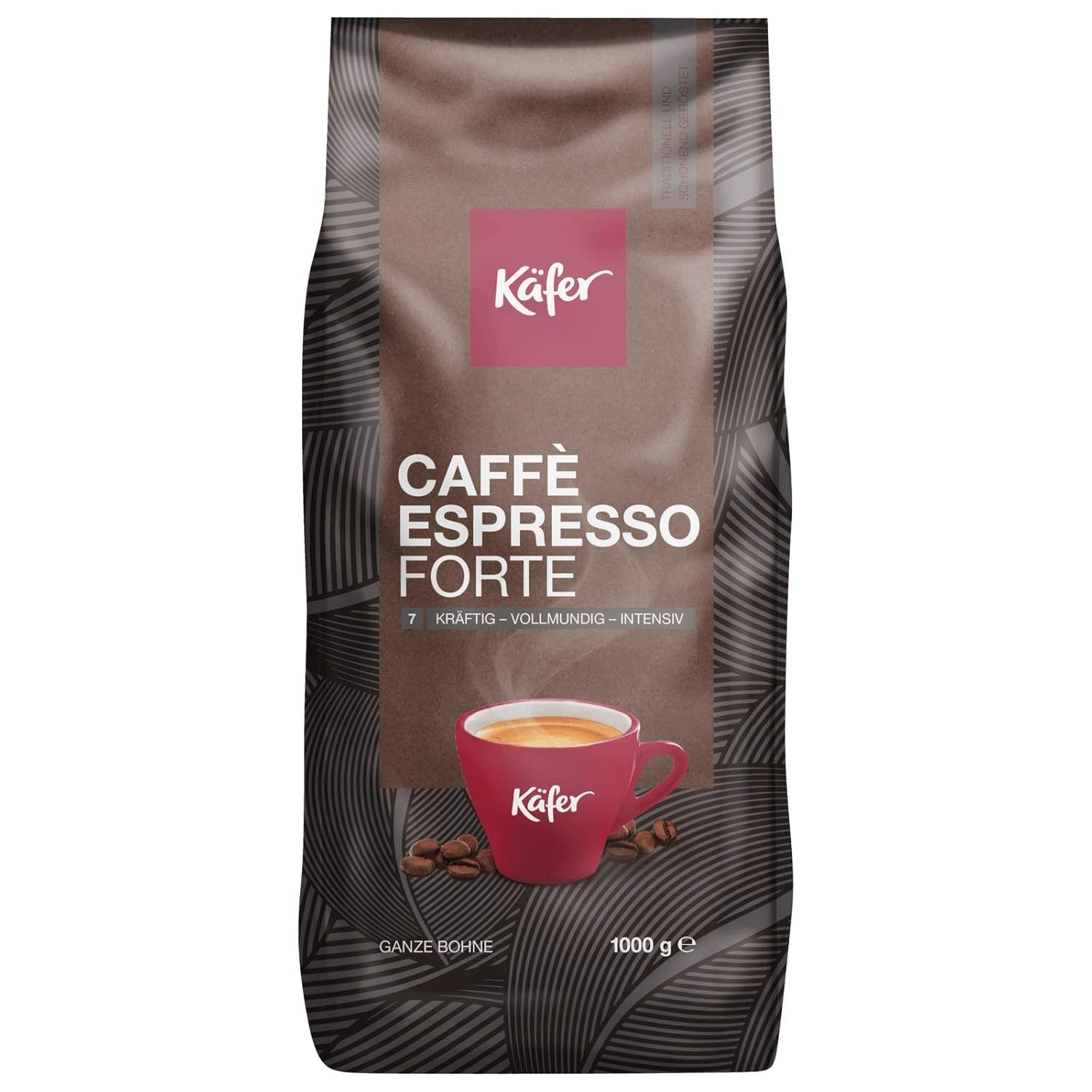 Espresso hele bønner 8 x 1 kg