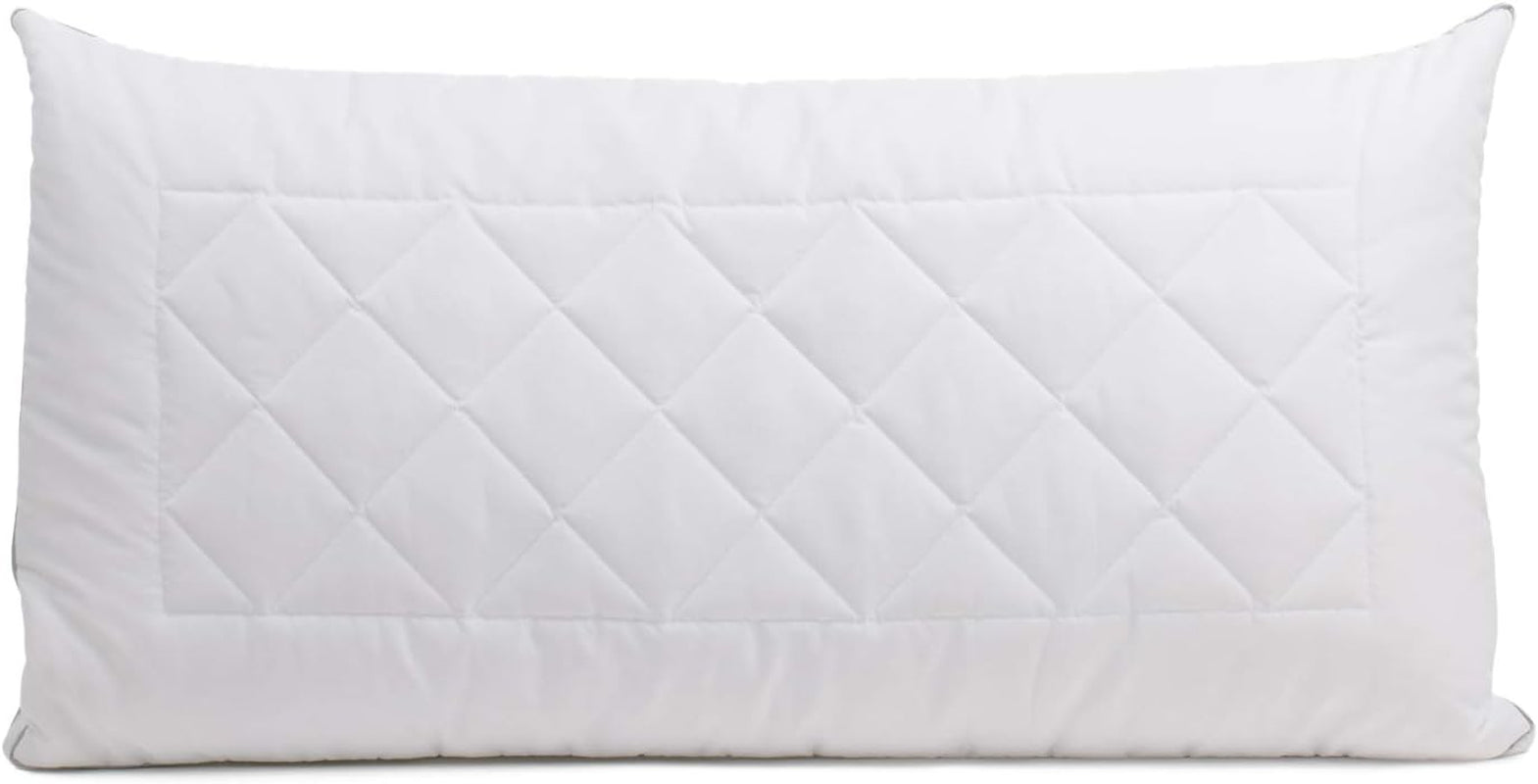 Gözze - Pude med inderpude 150G og klimabånd inkl. refillpose, 40 X 80 Cm - Hvid Naty Shop standardpuder Hvid 40 X 80 Cm
