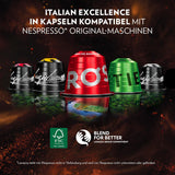 Lavazza Qualità Oro, Arabica-Bohnen med frugtig-blomstret smag, 10 kapsler, Nespresso-kompatibel