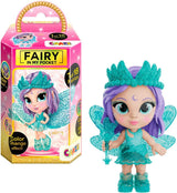 CRAZE Fairy in My Pocket | Fe dukke med vinger, samlerobjekt fe legetøj med specielle effekter såsom glitter, glød i mørket og farveskift Naty Shop Dolls Fairy i min lomme