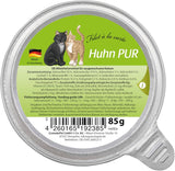 GranataPet Filet à la carte Kylling PURE, våd kattefoder, kornfri filetstykker, kattefoder uden tilsat sukker, højt kødindhold, 6 x 85 g
