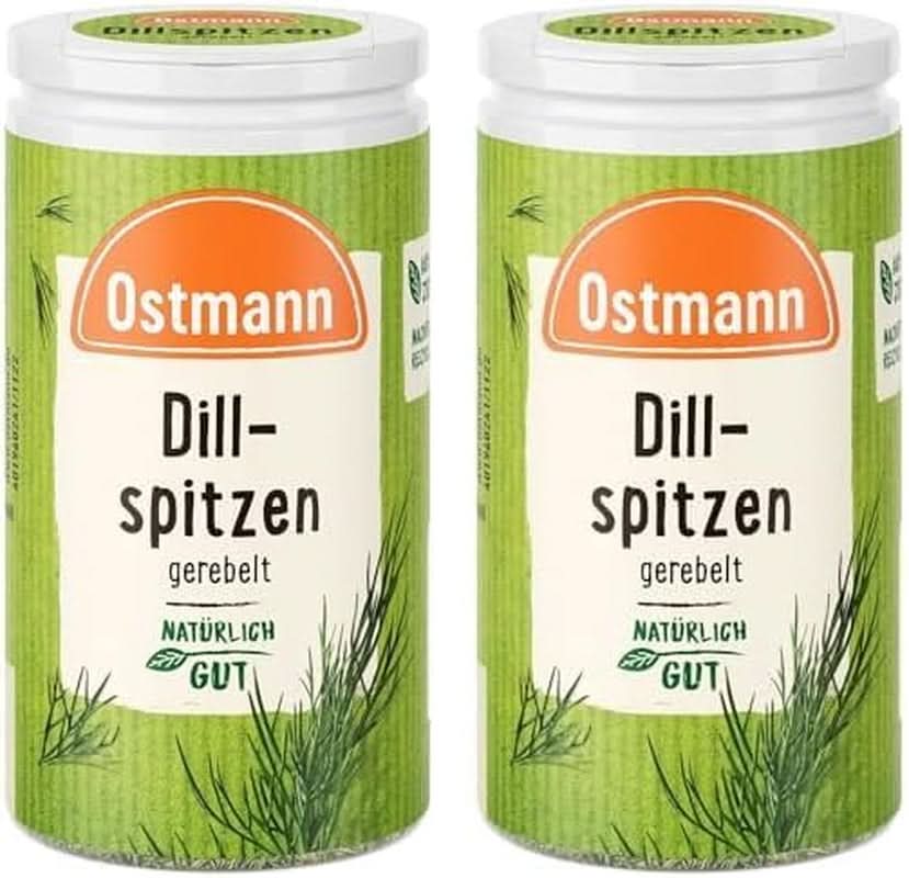 Ostmann - dild, hakket, 12,5 gram Krydderier Naty Shop 2 x 12,5 gram