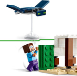 LEGO Minecraft Steve's Desert Expedition, videospilsæt til drenge og piger, biome med Steve, hus, figurer og Camel-legetøj, gamergave til børn fra 6 år 21251 Byggesæt Besuche den LEGO-Store