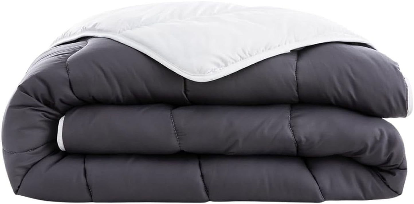 Abeil Quilt, Bicolor, 220 X 240 Cm, Hvid og Grå Dyner og dyner Naty Shop Standardtitel