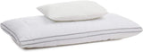 Gözze - Pude med inderpude 150G og klimabånd, inklusive refillpose, 40 X 80 Cm - White Naty Shop standard puder