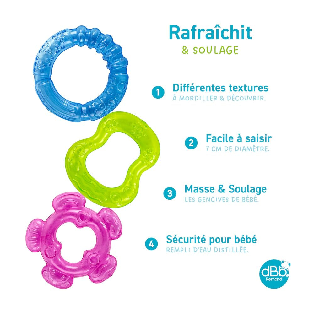 Børnebideringe Kühl, 740006, assorterede farver