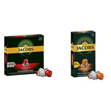 Kaffeekapsel Lungo Classico, Intensitet 6 af 12, 20 Nespresso®*-kompatibel Kapsel, 10 x 20 & Kapsel Espresso Classico, Intensität 7.100 Nespresso®*-kompatibel Kaffeekapsel, 10x10 Getränke