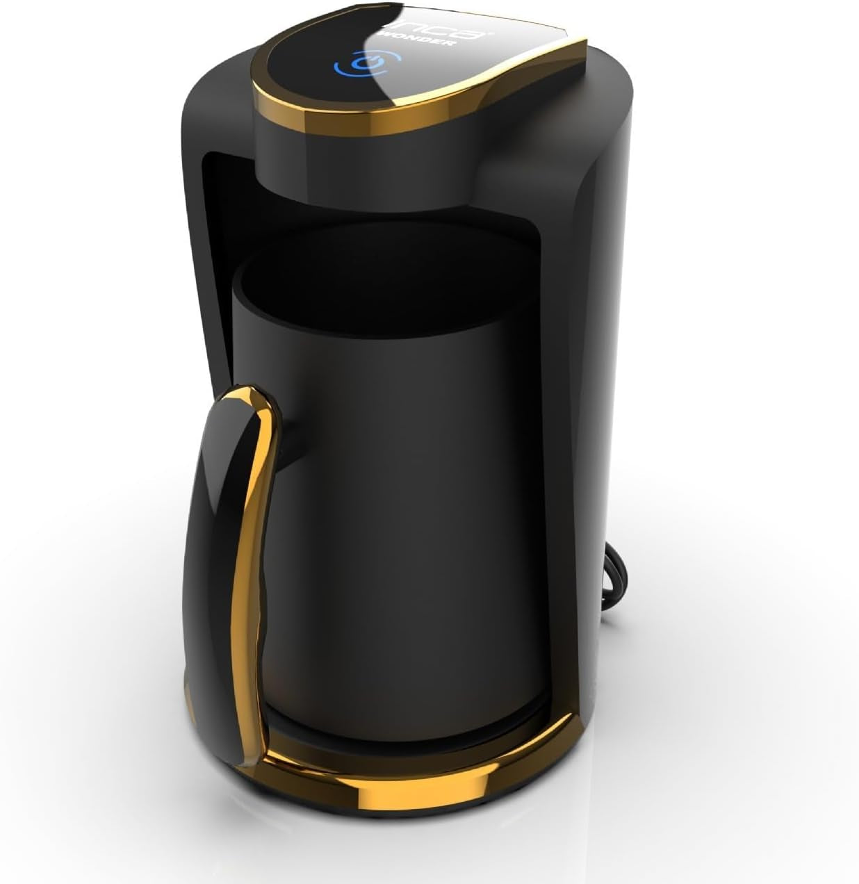 Tyrkisk kaffebar Inca | Türk Kahve Maskiner | 250 ml (1-4 kopper) | 400W | IKM-01 | Beskyttelse mod spild og kogning uden vand | Varmeplade i rustfrit stål | Automatisk nedlukning | Til en perfekt tyrkisk kaffe