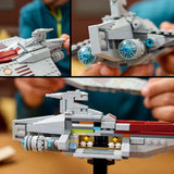 LEGO Star Wars 75404 Acclamator Class Assault Ship from Attack of the Clones - Rumskib til at samle, bygge og vise - Fantasy byggesæt - Gave til voksne og teenagefans Byggesæt Besuche den LEGO-Store
