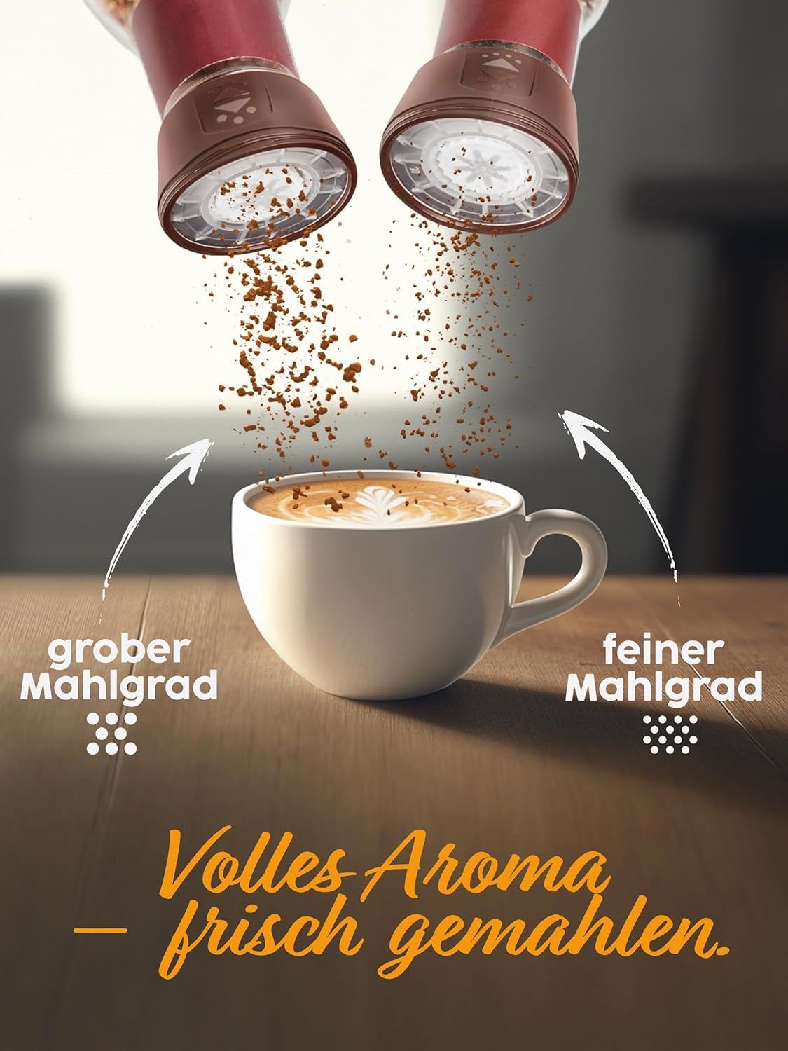 Kotanyi saltet karamel kaffe topping | feiner Caramellgeschmack, 4er Pack (4 x 65g)