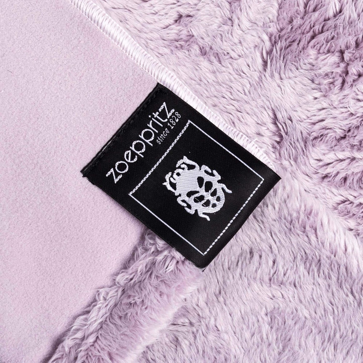 Reborn Bliss Blanket - Hyggeligt imiteret pelstæppe - Fluffy og luksuriøst imiteret pelstæppe med glat ryg - 140X190 Cm - 310 Rose - By "Zoepritz since 1828" Senge og dyner 'zoepritz since 1828'