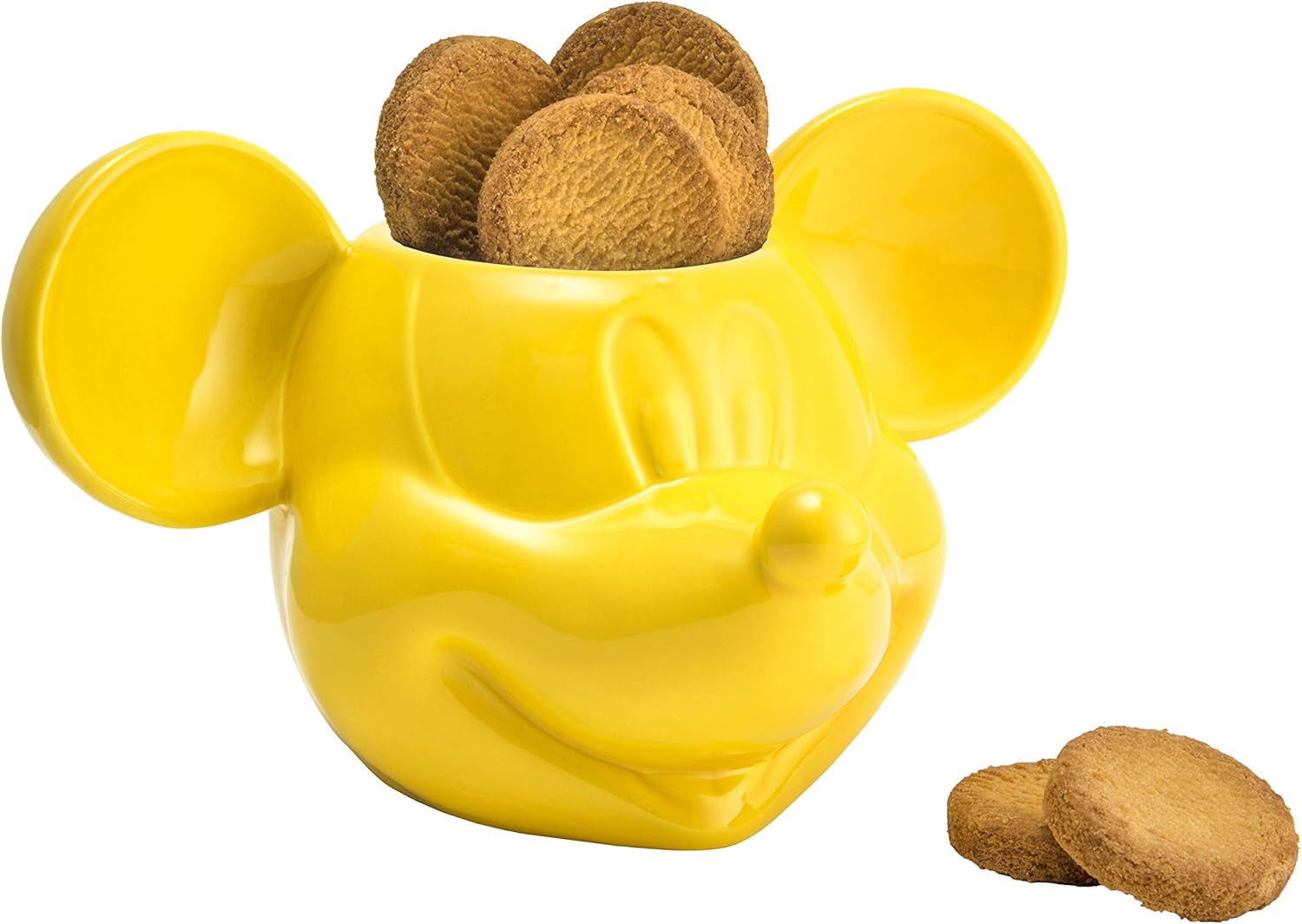 Joy Toy 62129 Disney Mickey Mouse 3D kagekrukke Gul 25X17X20 Cm Madopbevaringsbokse Naty Shop