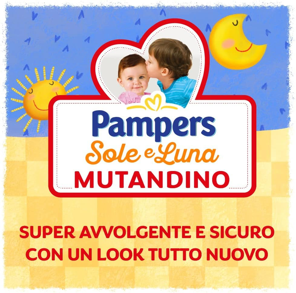 Pampers Sole e Luna Maxi ble, str. 4 (8-15 kg), 60 bleer