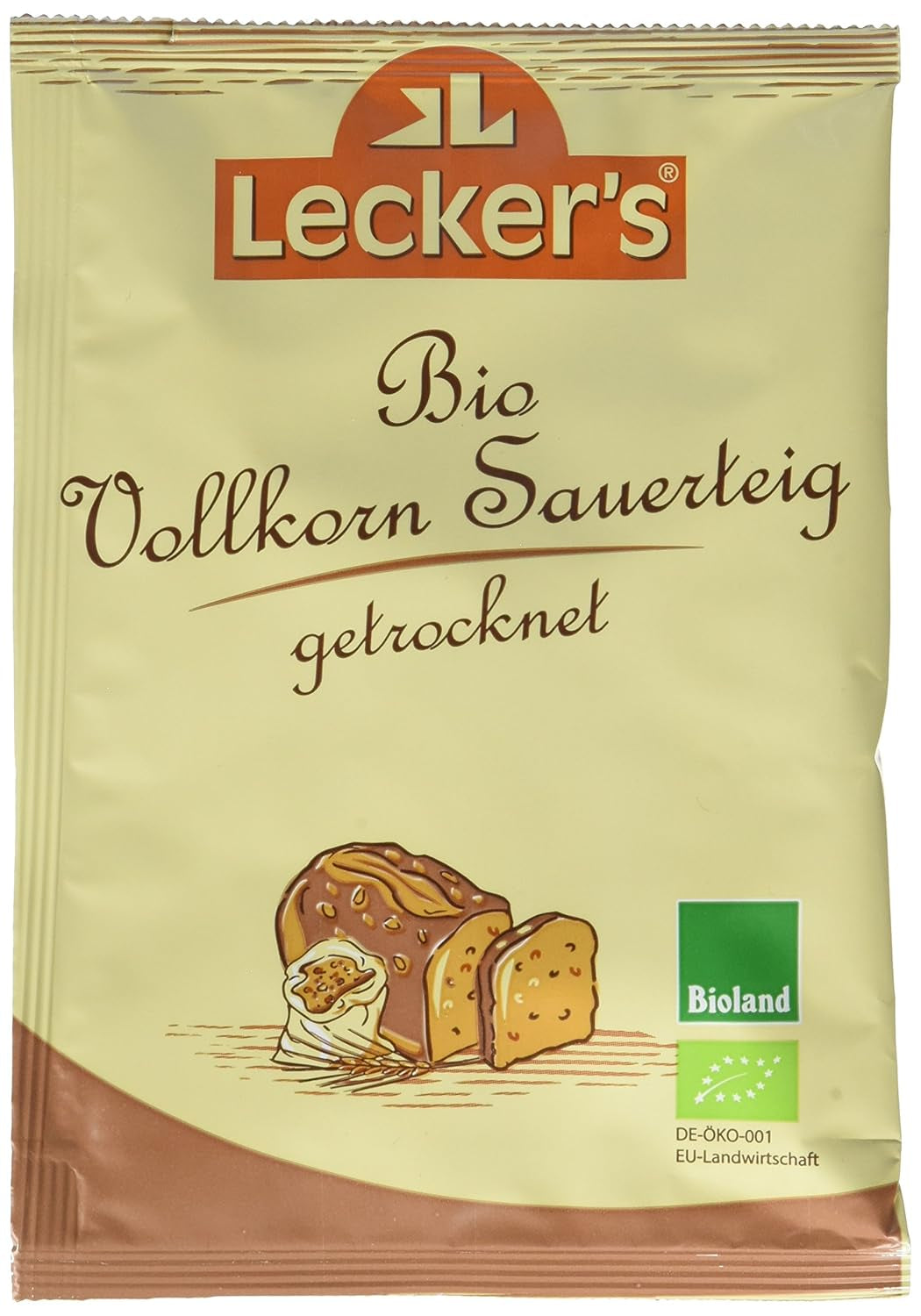 Lecker'S Bio Vollkorn Sauerteig (10 X 30 G) Blanding til bagning og madlavning Naty Shop Standardtitel