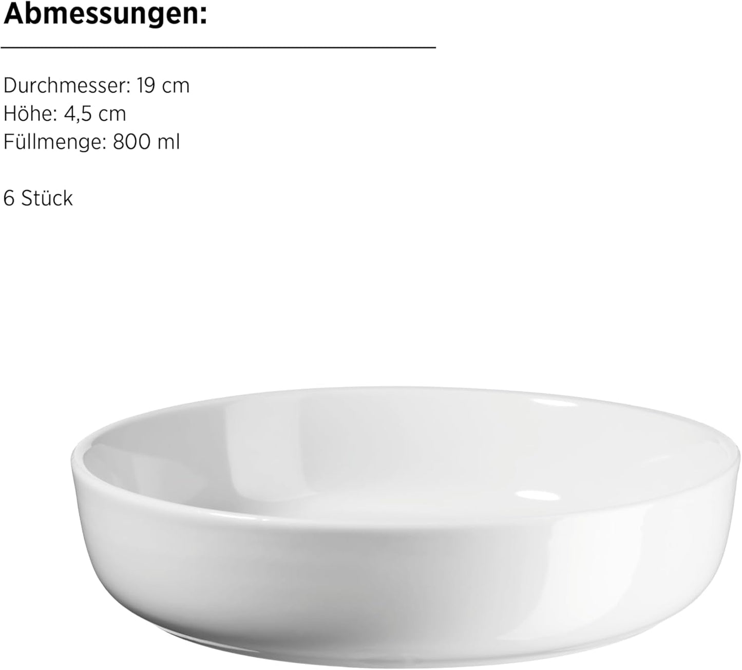 MÄSER, Navina-serien, servicesæt til 6, hvid porcelænsservice, tidløs, porcelæn, hvid