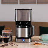 Cecotec Coffee 66 Drop & Thermo dryp kaffemaskine, 950 W, 1,2 L, 10 kopper, ExtremeAroma teknologi, anti-dryp funktion, vandstandsindikator, genanvendeligt hovedfilter, overophedningsbeskyttelse