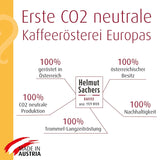 Helmut Sachers kaffe - creme, styrke 4/5, 100 % Arabica, hele kaffebønner, 6 x 500 g