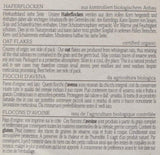 Verival økologisk havregryn, pakke med 6 (6 x 500 g)