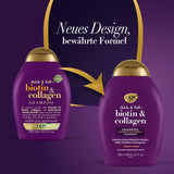 OGX Biotin & Collagen Shampoo (385 Ml), Hårstyrkende shampoo til fint og tyndt hår OGX Shower and bath