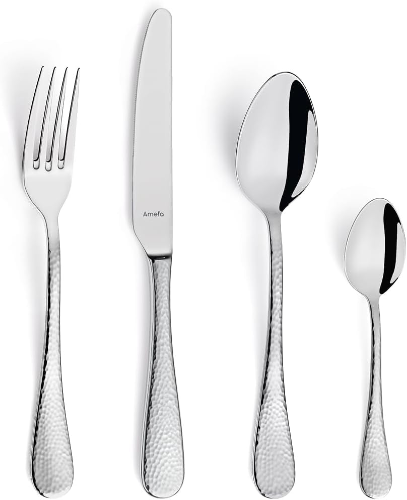 Amefa Sierra bestiksæt 6 personer | 24-Delet Rustfri Stål 18/10 Køkken Naty Shop 24-Teilig / 6 Personen