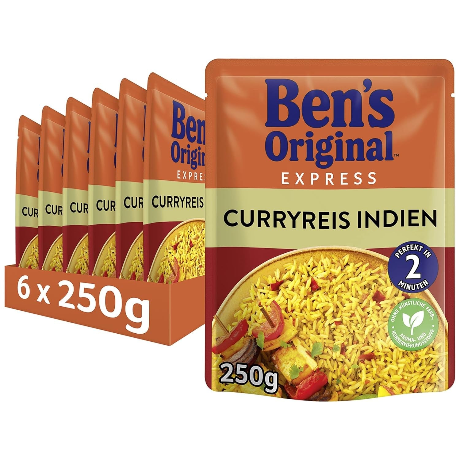 BEN'S ORIGINAL™ mexicanske ekspresris 6 x 220 g