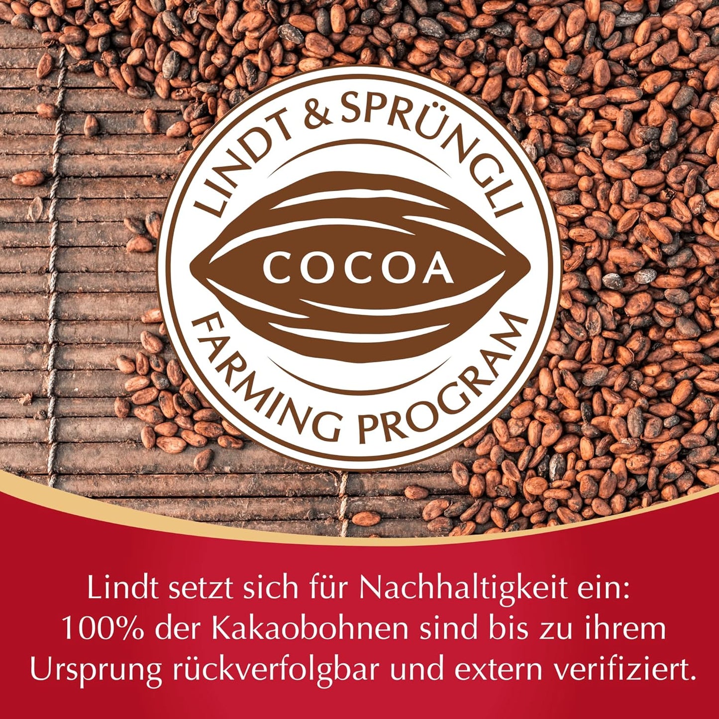 Lindt Cherry Mini Stick - Chokoladestave med schweizisk kirsebærlikør Lækker gave med alkohol