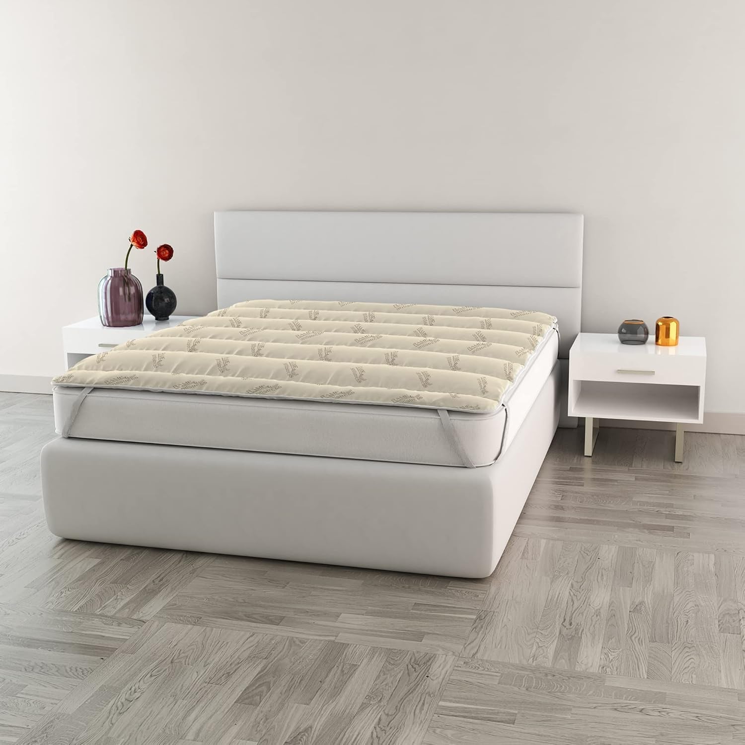 MB Home Italia, Topper, Termokontrol, Dobbelt 160X195 Cm Dyner og dyner Naty Shop Dobbelt 160X195 Cm Kobber