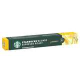STARBUCKS Blonde Espresso Roast fra Nespresso, Helle Röstung, Kaffeekapseln 10 x 10 (100 Kapseln)