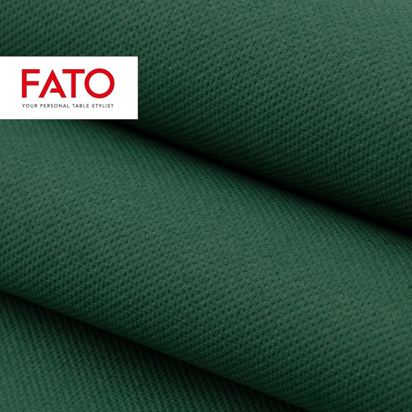 - Blødhed og blødhed engangspapirservietter 40 pakke vævsstørrelse 38X38 4 fold 2 lag skovgrøn 100 % rent cellulosepapir Fsc-certificeret (2 pakke)