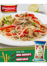 DIAMOND glasnudler, lange glasnudler, naturligt veganske og glutenfri - 1 x 250 g