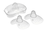 MOR | Brystbetræk - Sæt med 2 silikone ammeindlæg (størrelse L, 23 mm) Tilbehør Mad og amning Bebe Naty Shop 2 stk (pakke med 1)