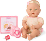 Baby Sweetheart Doll - Sengetid - 31 cm - Blød krop - Suttetilbehør - Foregive leg - Legetøj fra 3 år og opefter