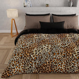 PETTI Artigiani Italiani - Vinterdyne, Vinterdyne, Enkel quilt, Dobbeltsidet, monofarvet og digitalt tryk, 100% hypoallergen mikrofiber, Made in Italy