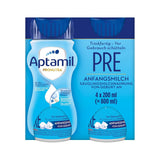 Aptamil Pronutra Pre - Modermælkserstatning fra fødslen - Med vegetabilske olier, uden palmeolie - 6 x 4 x 200 ml (4800 ml)